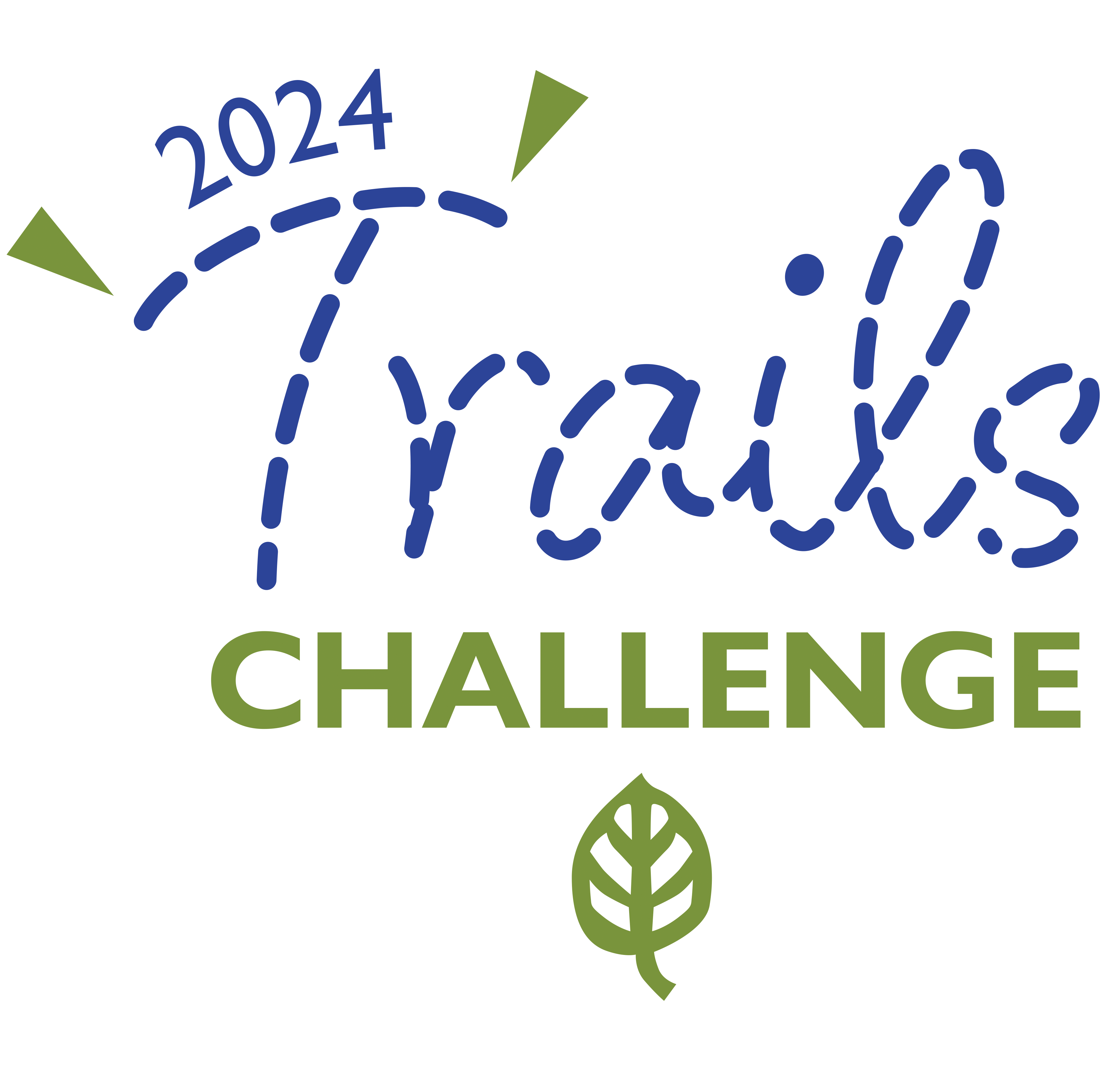 2024 Trails Challenge logo